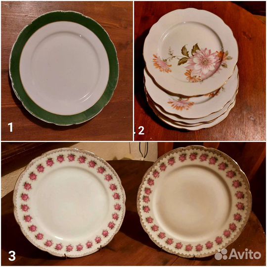 Тарелки, блюда