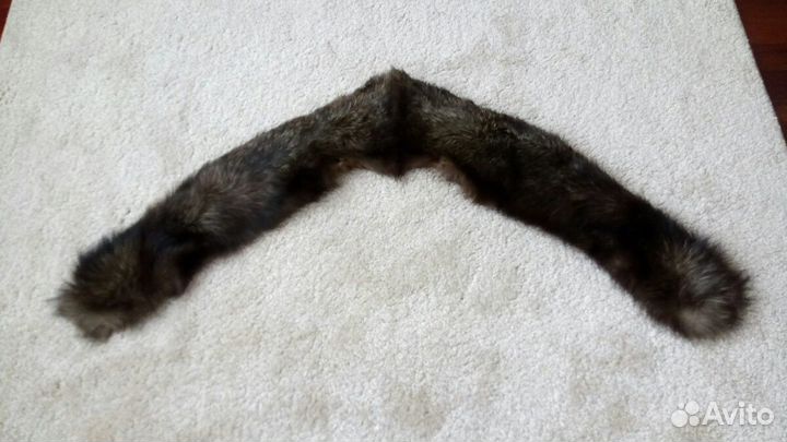 Воротник чернобурка