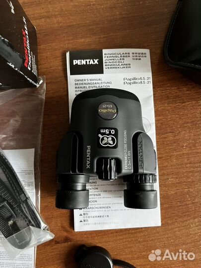Бинокль Pentax Papilio II 6.521