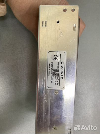 Блок питания 12v новый