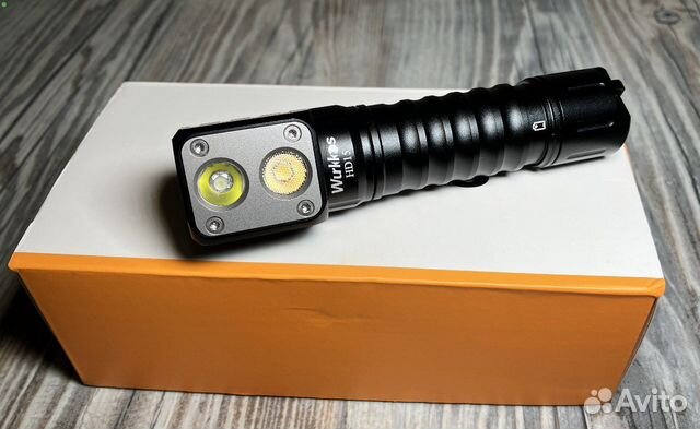 Налобный фонарь Wurkkos HD15 Black+аккумулятор