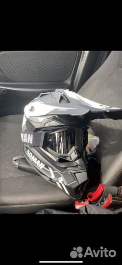 Шлем эндуро soman М