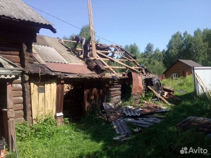 Демонтаж домов Сломать дачу