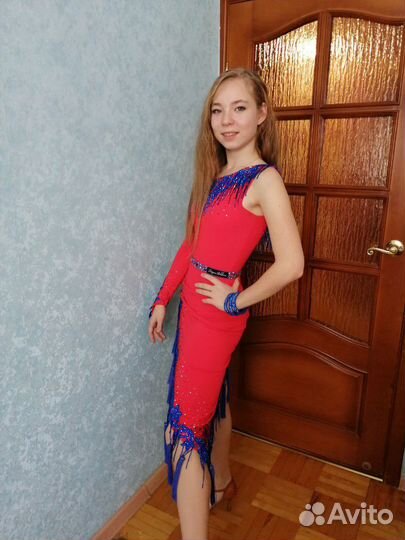 Платье для спортивных бальных танцев