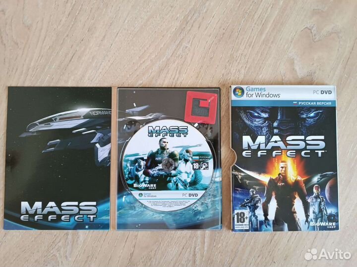Диски Mass Effect, Bioshock, Сталкер Чистое небо