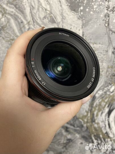Объектив canon 17-40