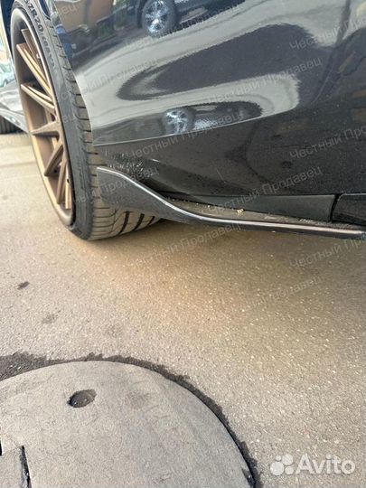 Элероны на бампер mercedes