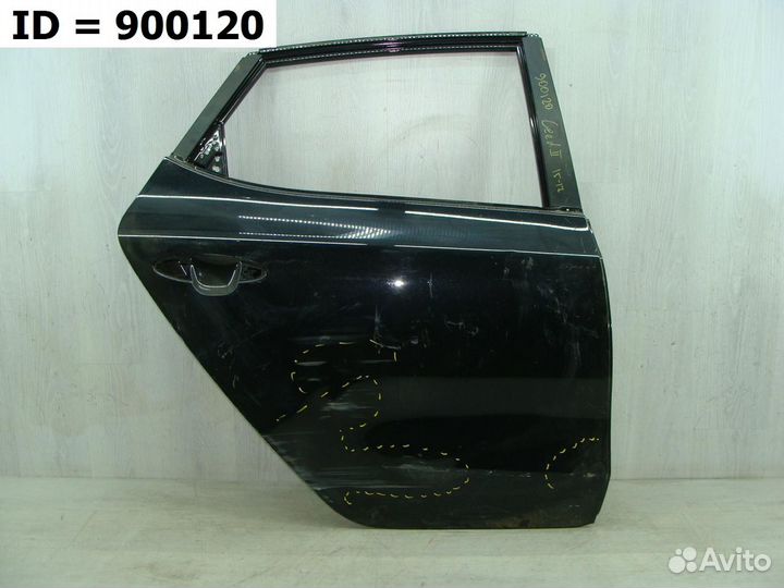 Дверь задняя правая Kia Ceed