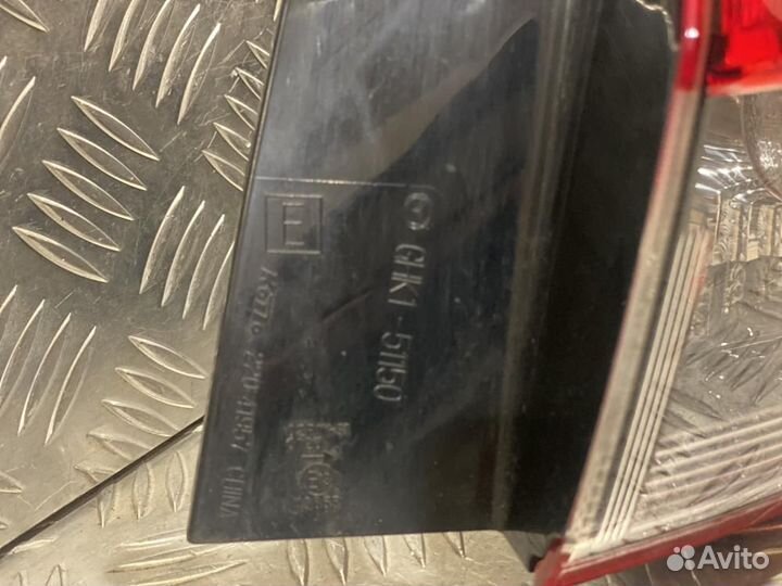 Фонарь задний наружный правый Mazda Mazda 6 GJ 201