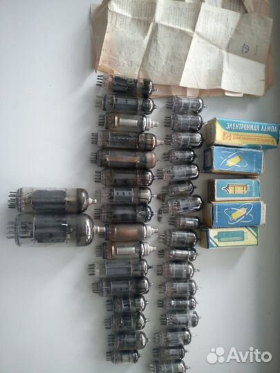 Лампы от телевизоров СССР