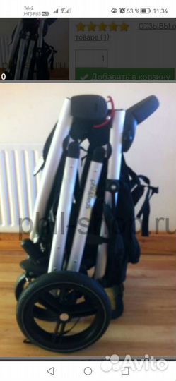 Коляска для погодок phil and teds