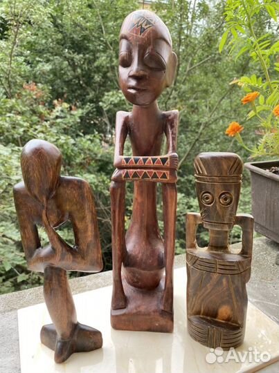 Африканские и индийские фигурки