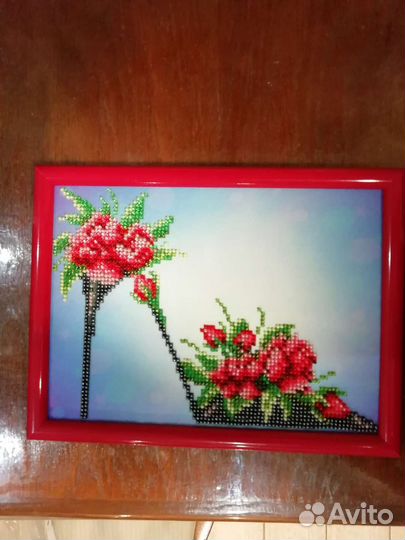 Картины вышитые бисером