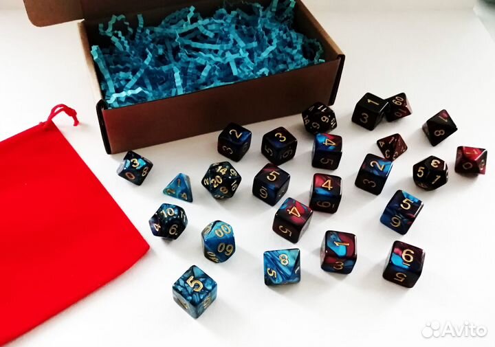 Королевский набор кубиков для D&D