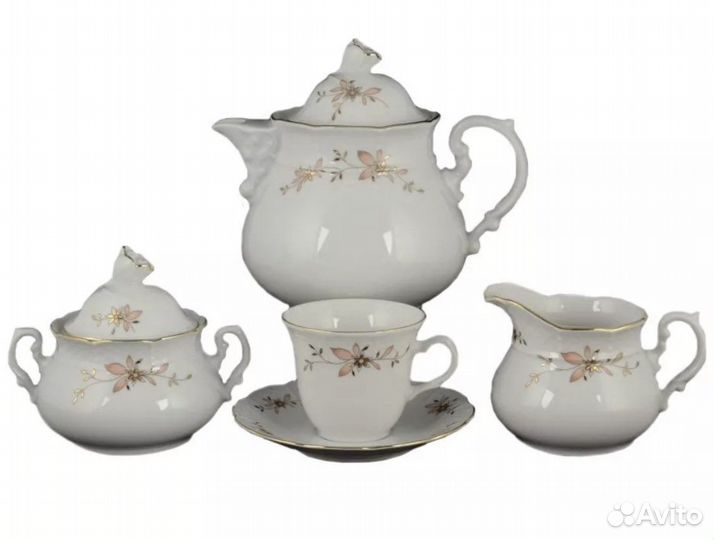 Сервиз чайный Богемия Чехия новый