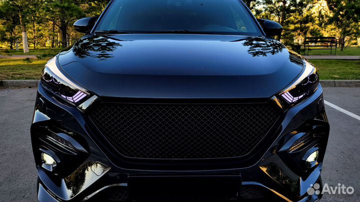 Тюнинг передний бампер Хендай Туксон / Туссан