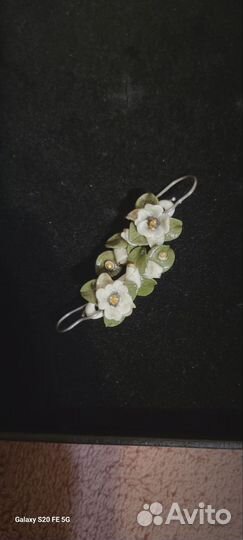 Серьги керамика