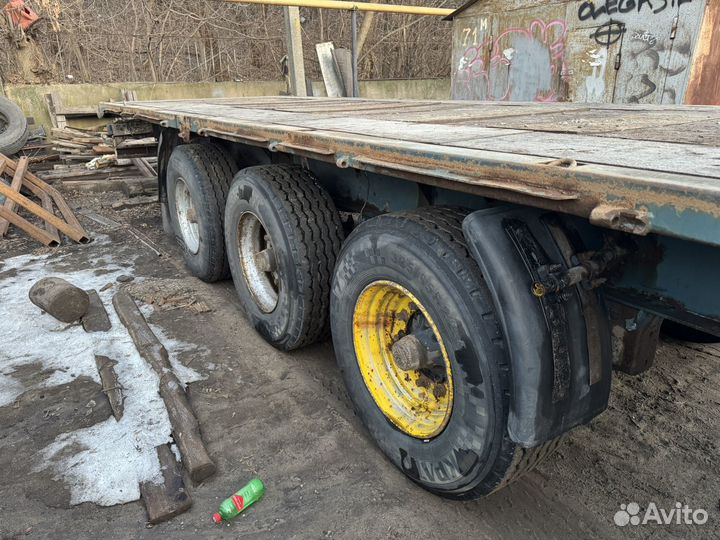 Полуприцеп бортовой Krone SD 27, 1998