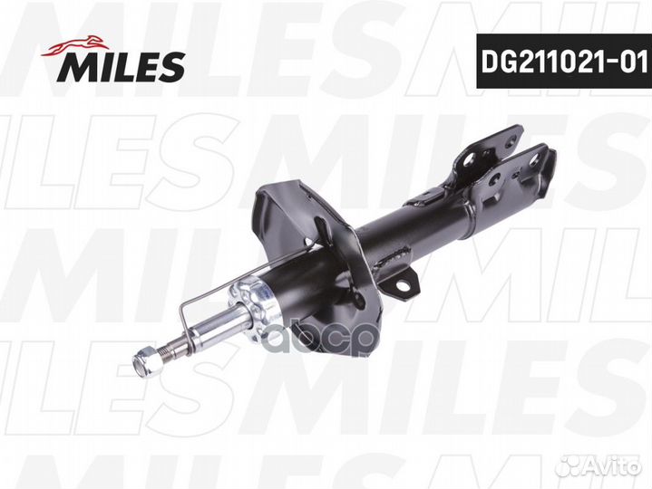 Амортизатор toyota corolla 00-07 пер.прав.газ D