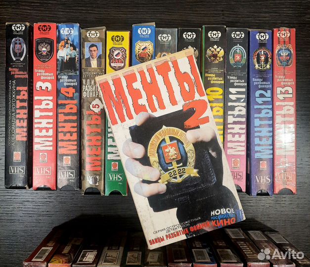 Кассета VHS c фильмами