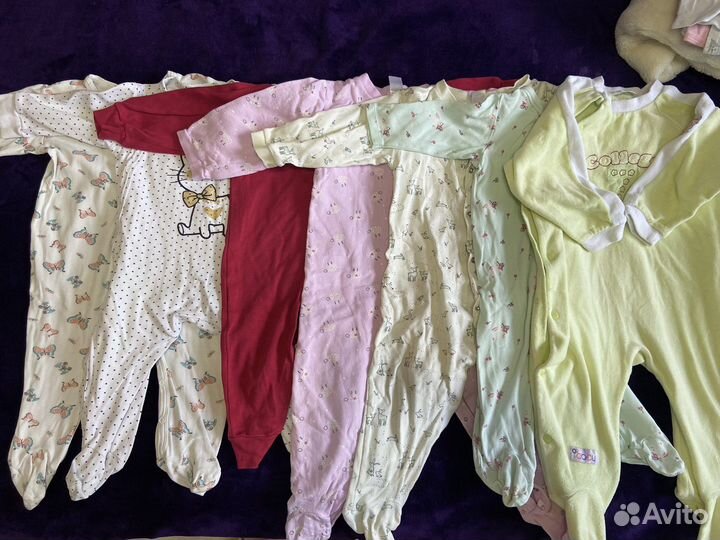 Детские вещи пакетом от 0 до года
