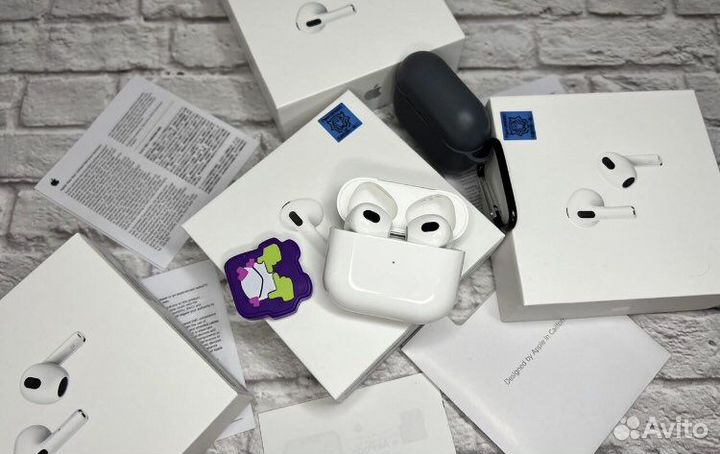 AirPods 3 (Premium, Доставка + Чехол)