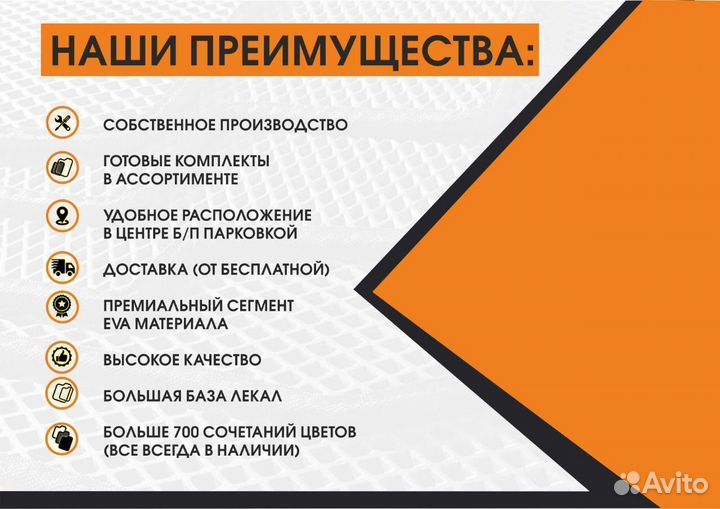 Эва коврики для автомобиля