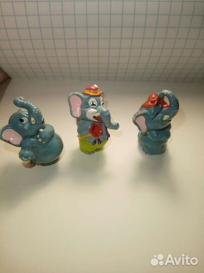 Игрушки из киндер сюрпризов 1990-1997 гг