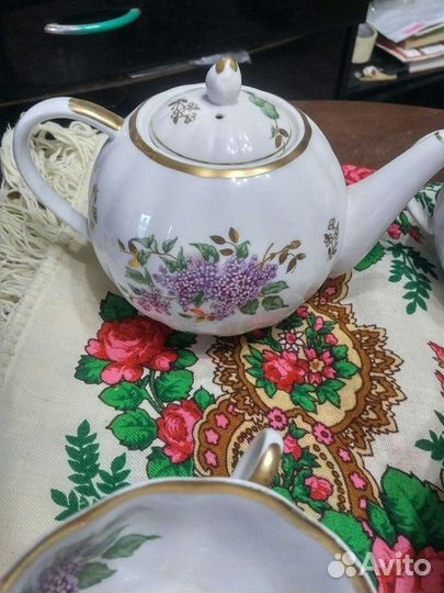 Сервиз чайный Сирень