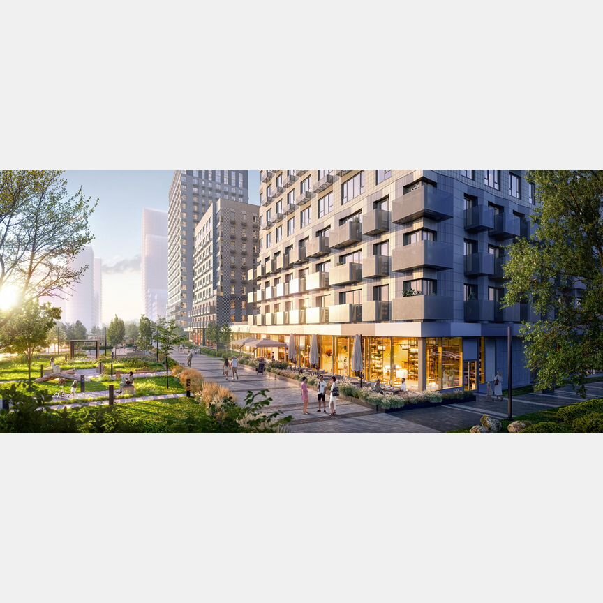 1-к. квартира, 39,9 м², 2/16 эт.