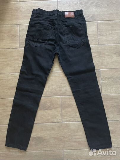 Джинсы slim pull and bear черные
