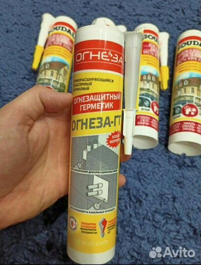 Герметик Soudal и герметик Огнеза -гт