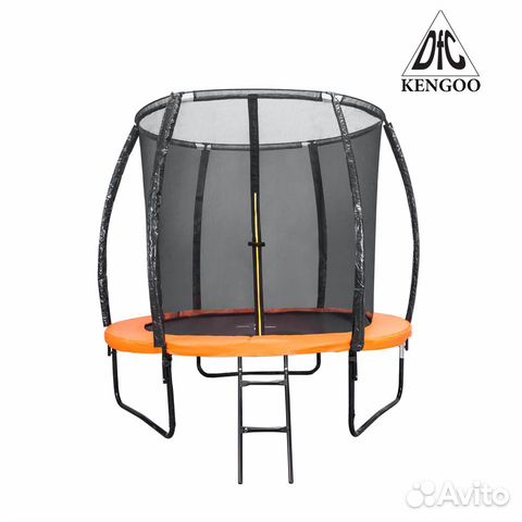 Батут с сеткой DFC Trampoline Kengoo II 6FT-BAS-BO