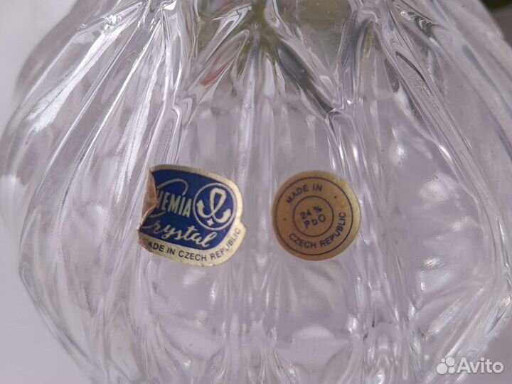Графин хрустальный чехия