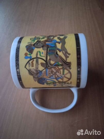 Кружка египетский принт