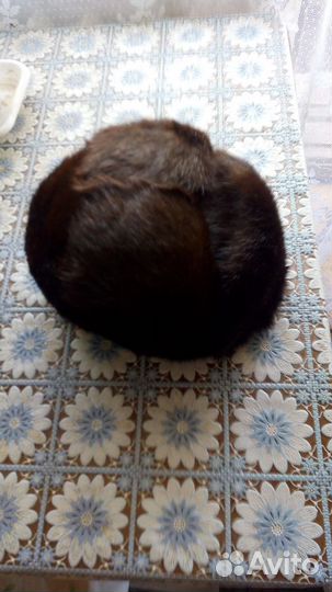 Мужская шапка-формовка из нутрии