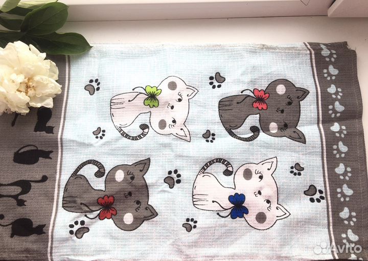 Набор кухонных полотенец 3 шт новый