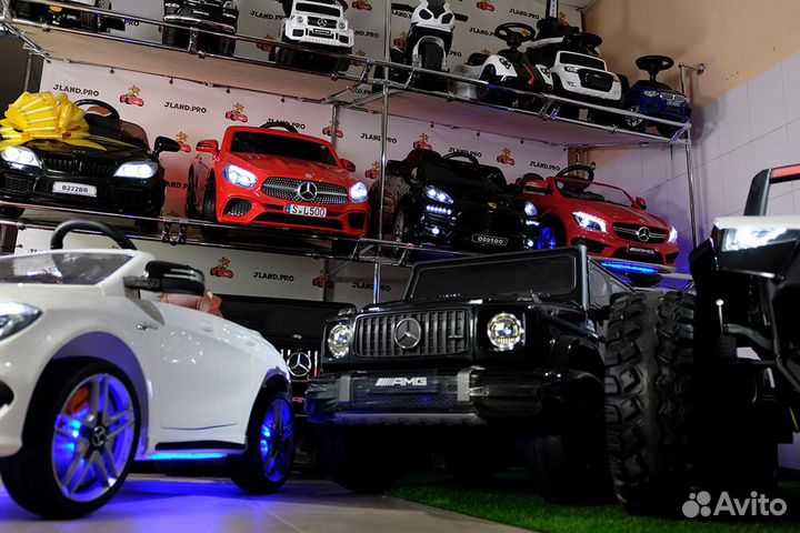 Каталка толокар Mercedes JY-Z01C музыкальный руль