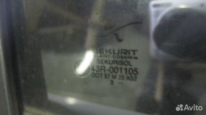 Стекло двери задней правой Saab 900