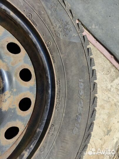 Колеса в сборе r15 зимние