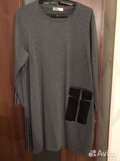 Платье трикотажное женское