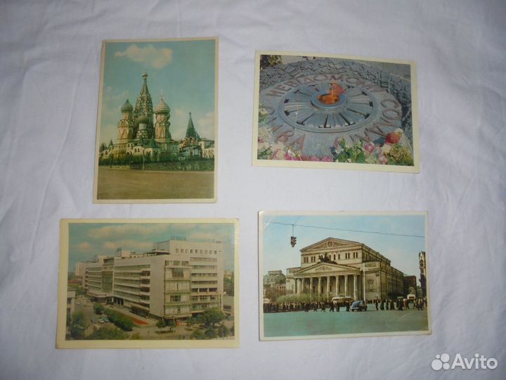 Маркиров откр Москва 1954-70 Гознак+Сов худ+Правда