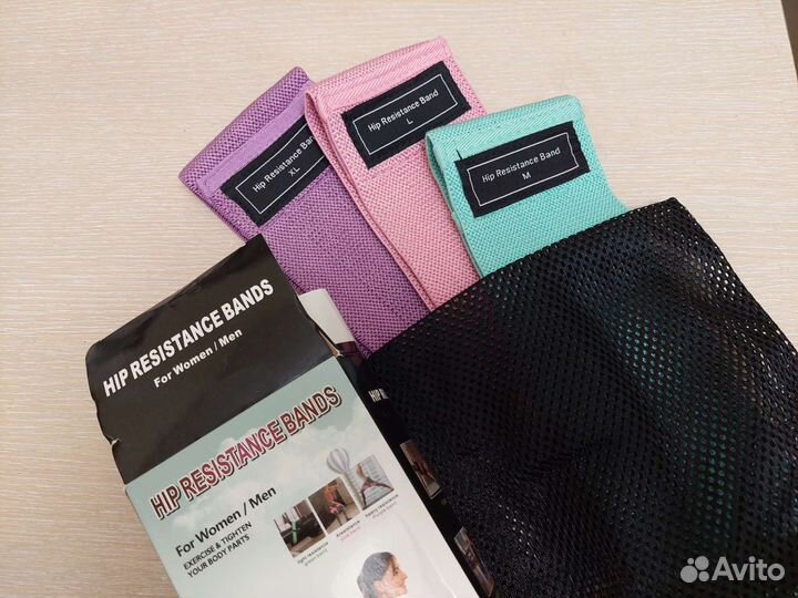 Новая Фитнес резинки тренажёр эспандер для йоги