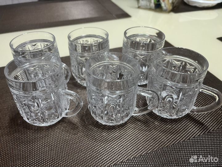 Хрустальные кружечки СССР