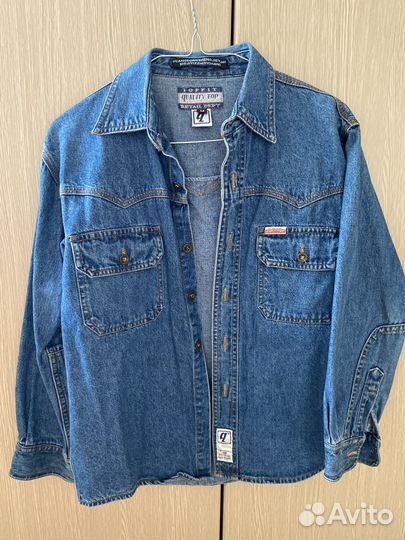 Джинсовая рубашка