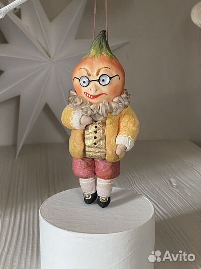 Ватная игрушка Синьор Помидор