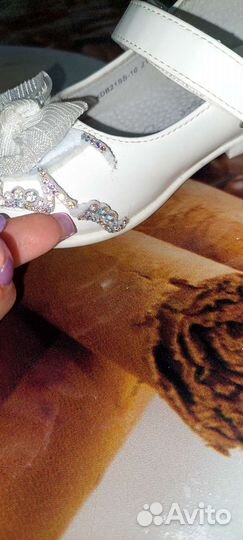 Туфли для девочки 21 размер