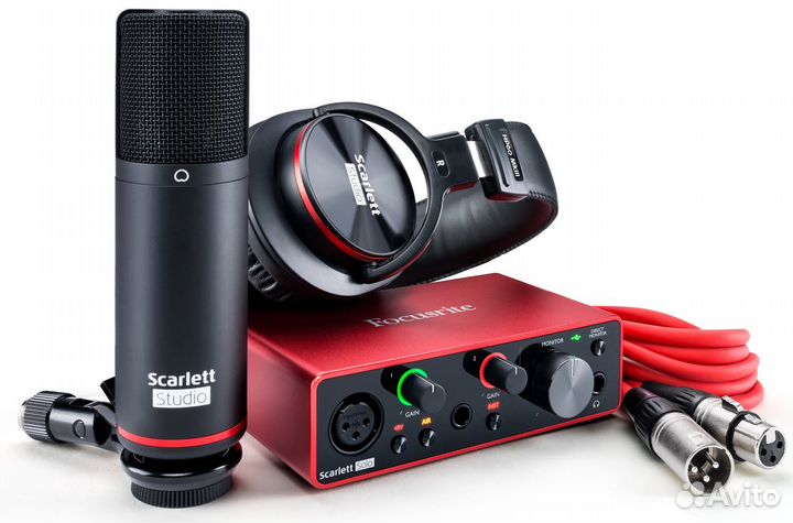 Комплект Focusrite Scarlett Solo Studio 3rd Gen