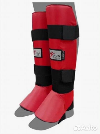 Щитки - полуфуты на ноги Рэй-Спорт