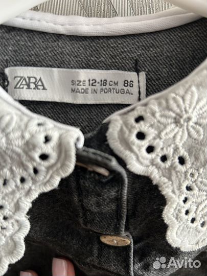 Платье джинсовое zara